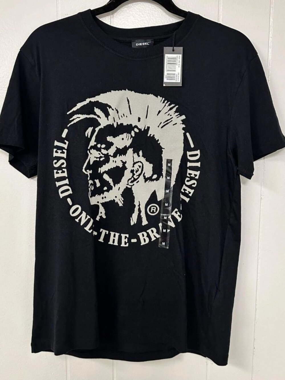 Diesel Mens Medium T-Shirt Only The Brave